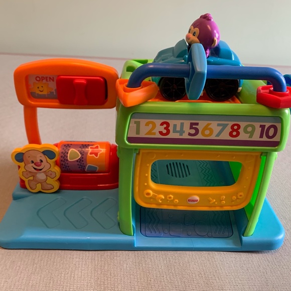 fisher price toy garage